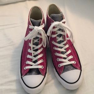 Converse Glitter High-Tops Size 8.5